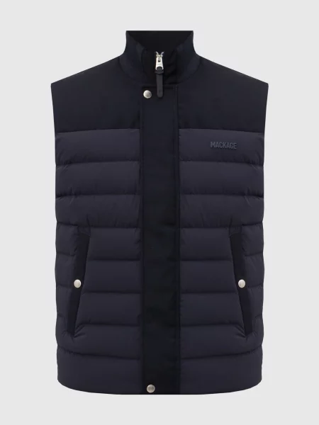 Пуховый жилет Mackage синий