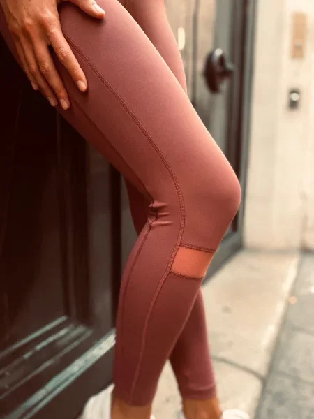 Legginsy Azar Dune Terracotta różowe