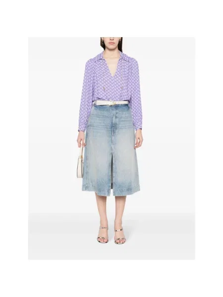 Bluzka Elisabetta Franchi fioletowa