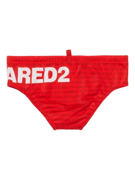 Dětské spodní díl plavek Dsquared2 červený