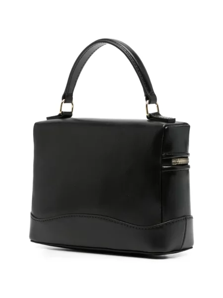 Geantă shopper Sandro din piele negru