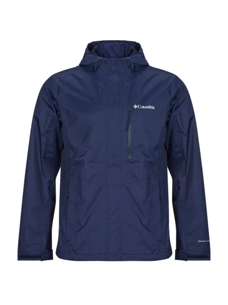 Bunda do deště Columbia Pouring Adventure III collegiate navy tmavě modrá