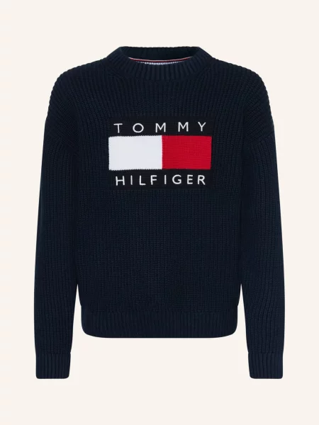 Tommy Hilfiger Svetr tmavě modrá