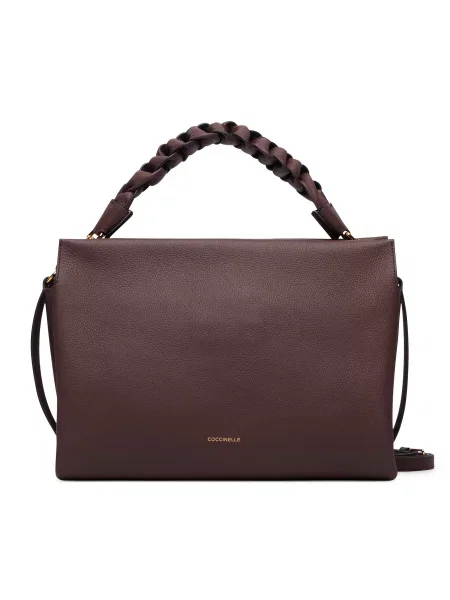 Τσάντα Coccinelle Boheme Grana Double E1 19 02 01 Μπορντό