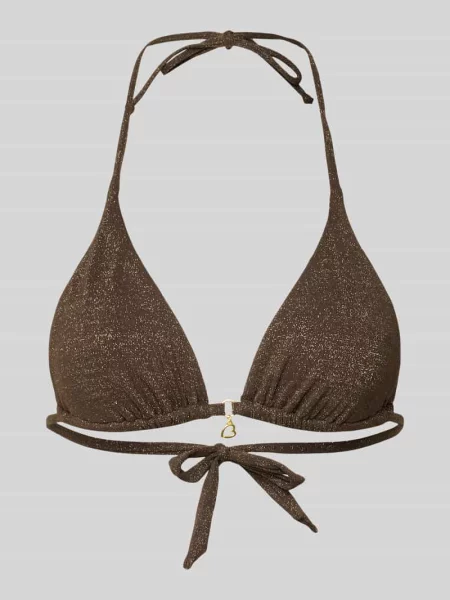 Bikini trójkątne z wiązaniem model ‘RICO LIGHTGLITTER’ Banana Moon