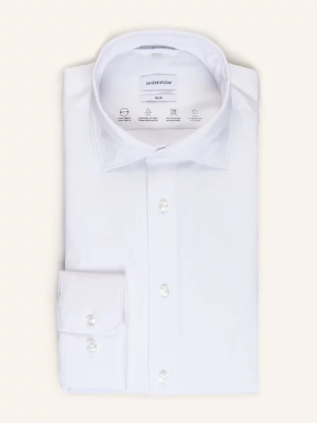 Seidensticker Performance Košile Slim Fit bílá