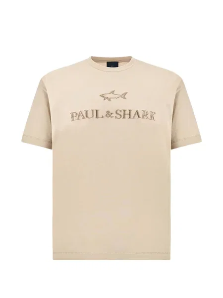 Tričko Paul & Shark s výšivkou jersey
