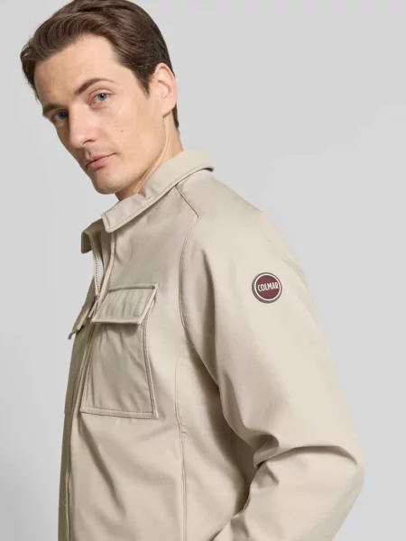 Krój regular fit kurtka koszulowa z wykładanym kołnierzem Colmar Originals