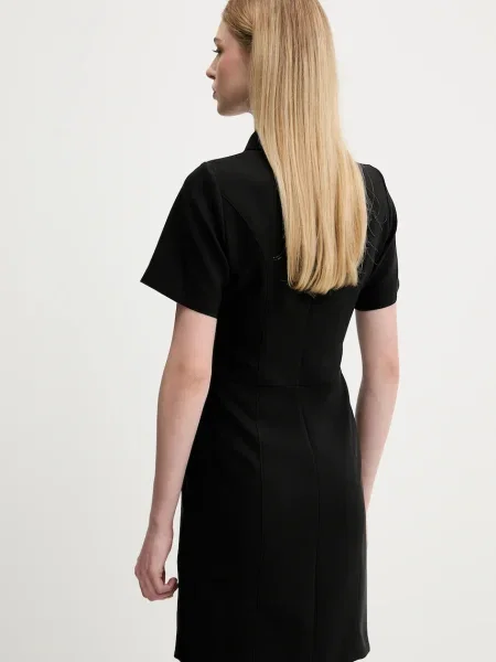 HUGO rochie mini evazati negru