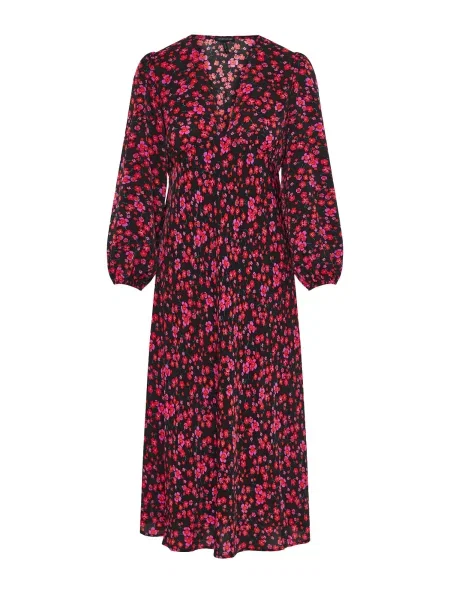 Funky Buddha Rochie roz / roz / roșu negru