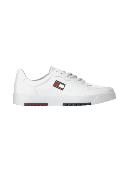Sneakersy Tommy Jeans retro białe