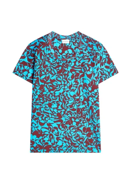 Tricou Dries Van Noten albastru