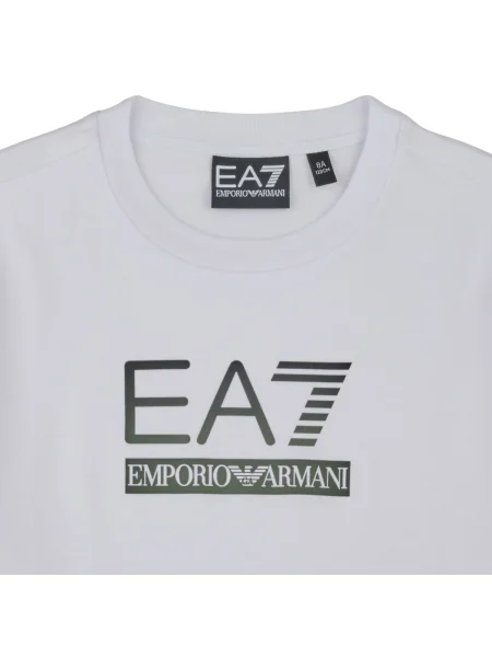 Tricou copii Emporio Armani Ea7 alb