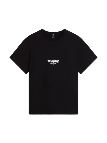 THE NORTH FACE Tricou negru alb