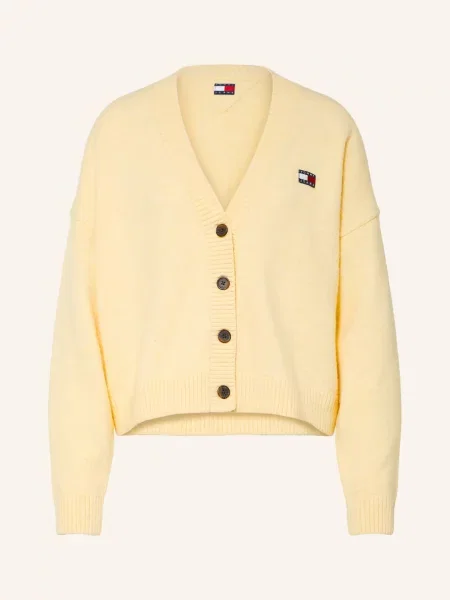 Tommy Jeans Kardigan gelb