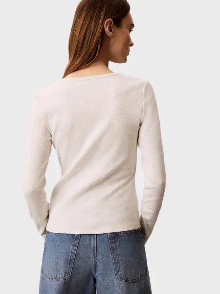 Детский лонгслив Calvin Klein Jeans серый