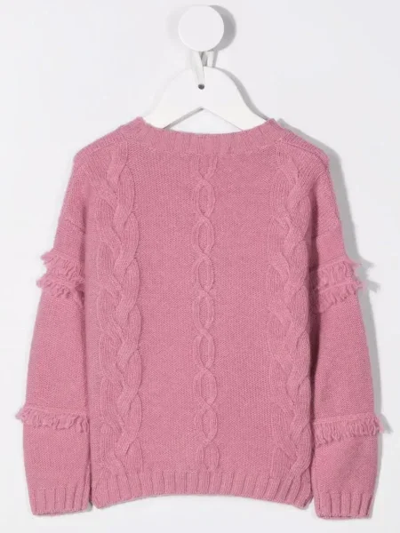 Sweter dziecięcy Il Gufo różowy