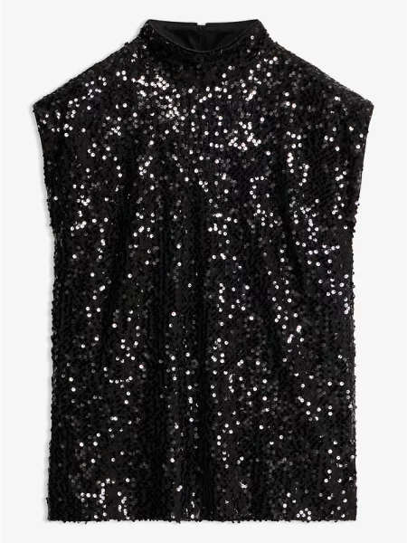 Top Bonprix czarny