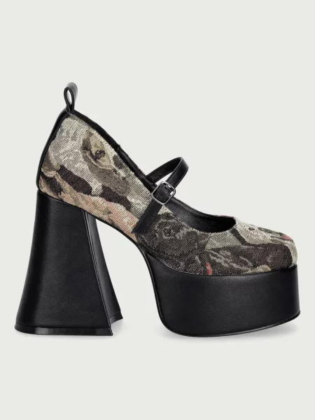 Koi Footwear туфлі-човники The Hound Tapestry Platform Heels