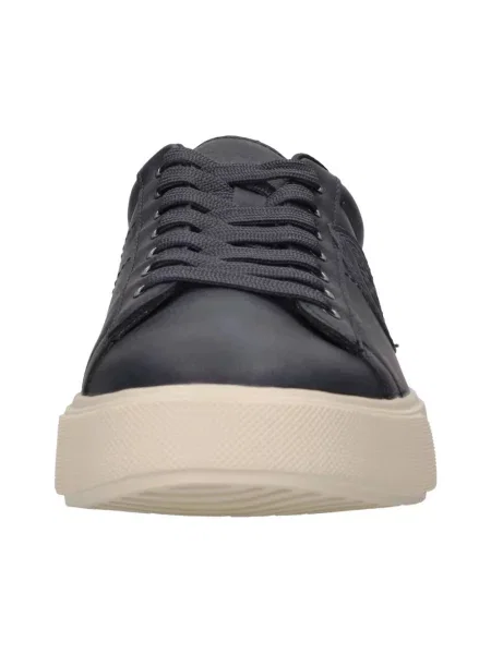 Sneakersy Blauer skórzane niebieskie
