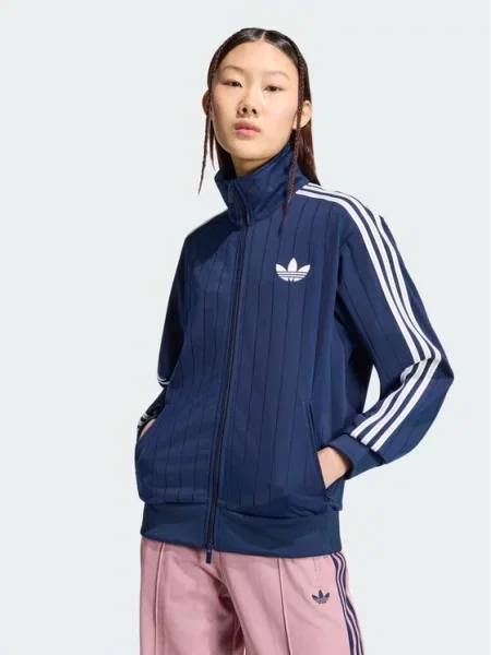 ADIDAS ORIGINALS Mikina Firebird námořnická modř / bílá modrá
