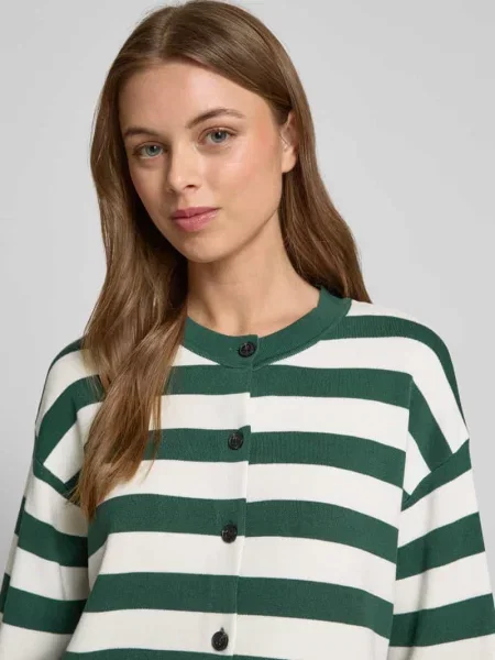 Kurtka z dzianiny o kroju relaxed fit z mieszanki Tom Tailor
