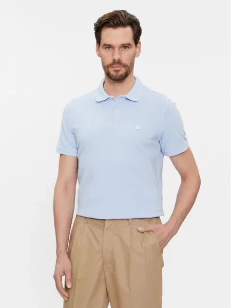 United Colors Of Benetton Polo Błękitny niebieska