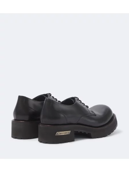 Pantofi derby Balenciaga din piele negru