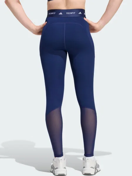 ADIDAS PERFORMANCE Športne hlače STASH temno modra bela
