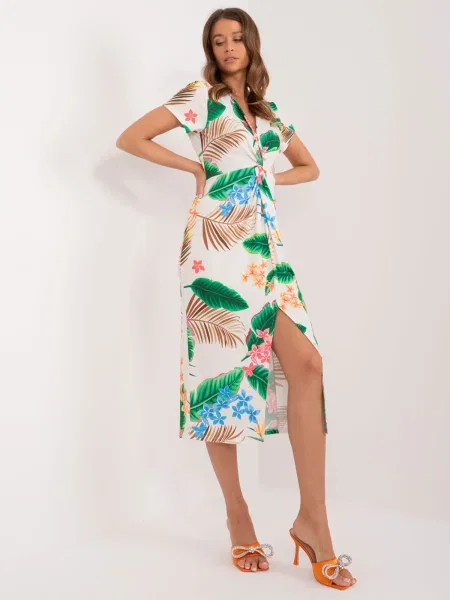 Rochie midi Fashionhunters până la genunchi de costum
