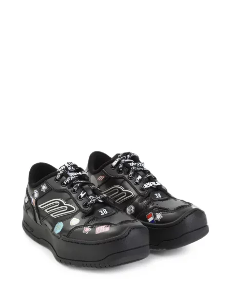 Sneakerși Balenciaga cu platformă negru