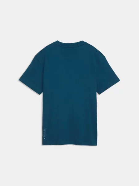 Дитяча Футболка PUMA Sport Graphic Tee комбінований верх синій
