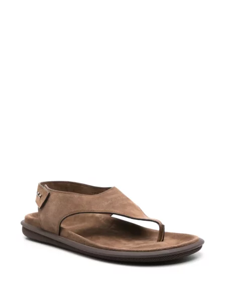 Zomšinės sandalai Giorgio Armani ruda