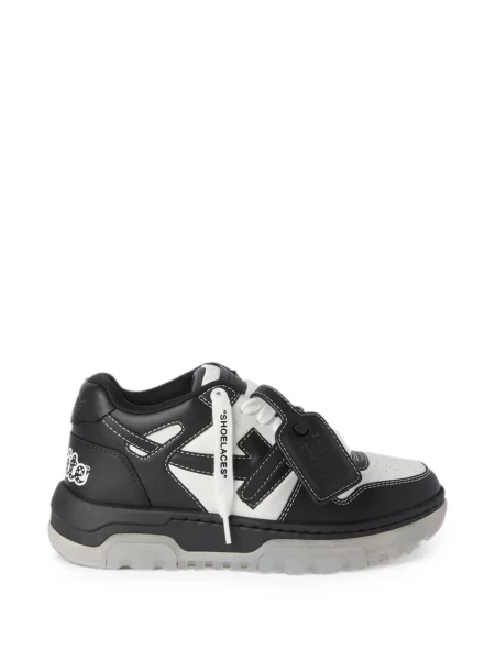 Sneakerși Off-white chunky business alb