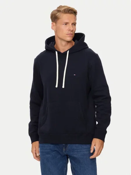 Tommy Hilfiger Majica dugih rukava Essential Tamnoplava