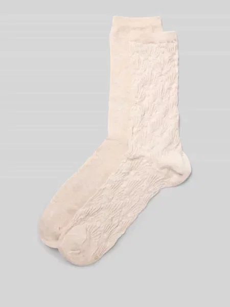 Skarpety z mieszanki bawełny w zestawie 2 szt. Boss białe