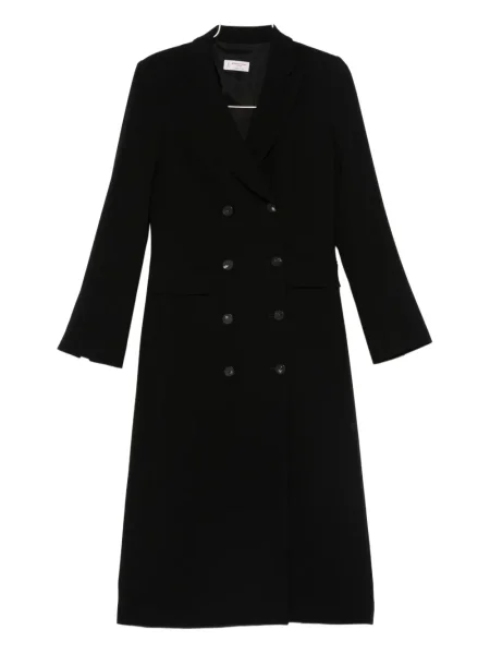 Rochie midi Alberto Biani cu două rânduri de nasturi negru
