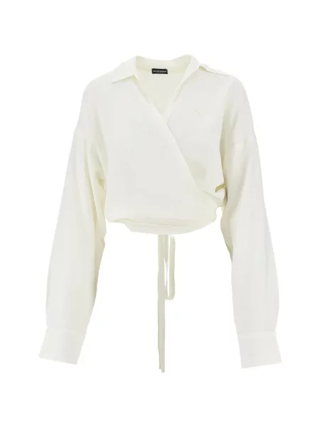 Top Emporio Armani cu legături plic
