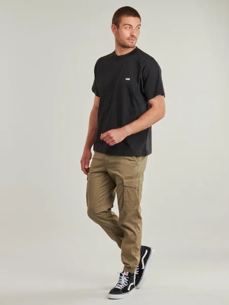 Pánske tričko Vans Left Chest SS black čierna