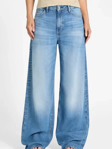 Прямі джинси GUESS ліоцелл синій