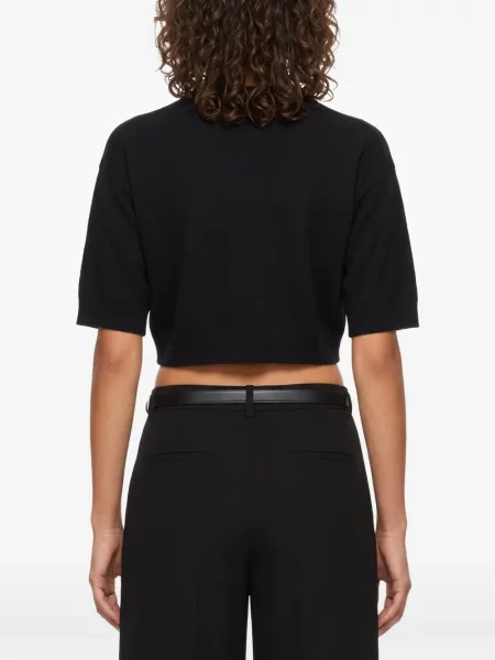 Scurt pulover Gotha negru