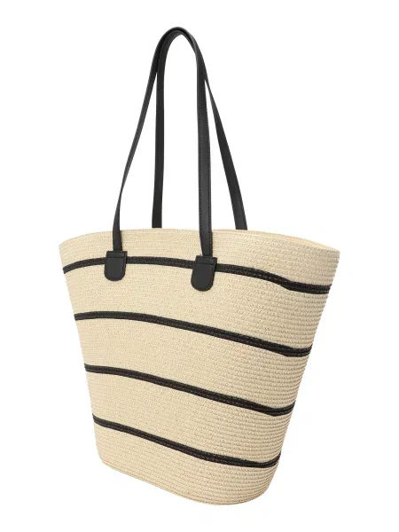 MYLAVIE by Sarah Harrison Torba za plažu crna / prljavo bijela