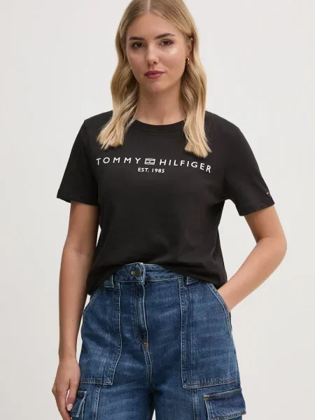 Tommy Hilfiger tričko černé
