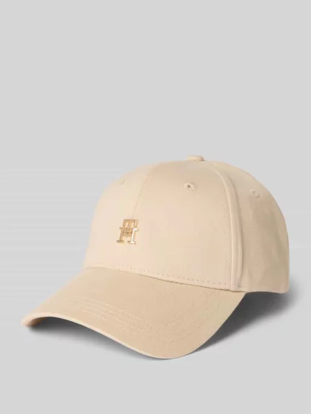 Tommy Hilfiger Czapka z daszkiem Elevated Chic beżowy