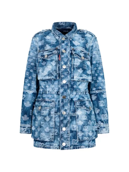 Geacă de blugi Dsquared2 albastru
