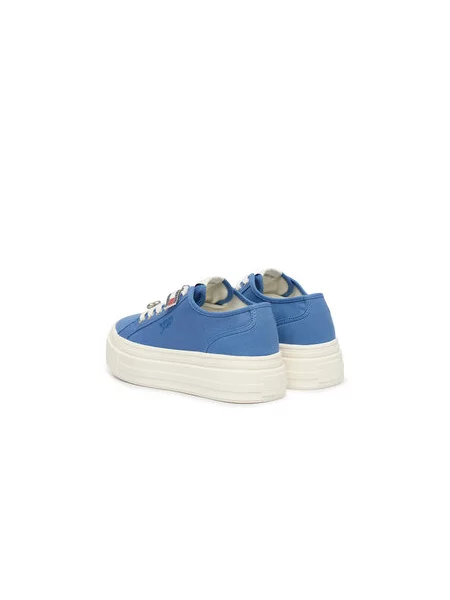 Laisvalaikio batai Tommy Jeans Tjw Flatform Sneaker Charms mėlyna