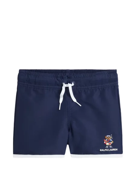 Kąpielówki dziecięce Polo Ralph Lauren niebieskie