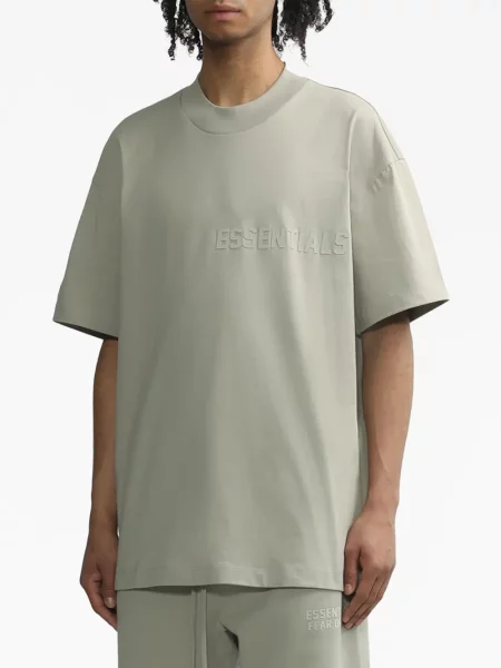 Μπλούζα Fear Of God Essentials με σχέδιο γκρι