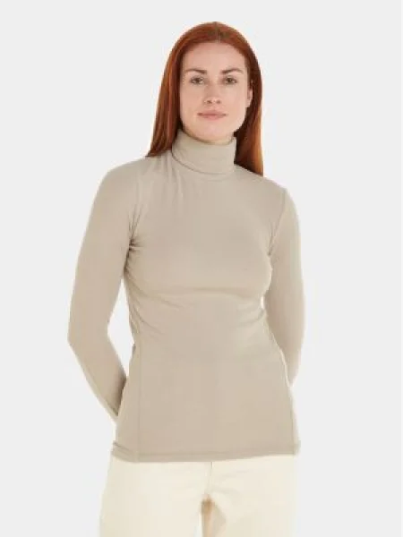 Calvin Klein Bluză cu gât bej