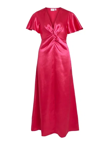 VILA Rochie de seară Sittas zmeură roz